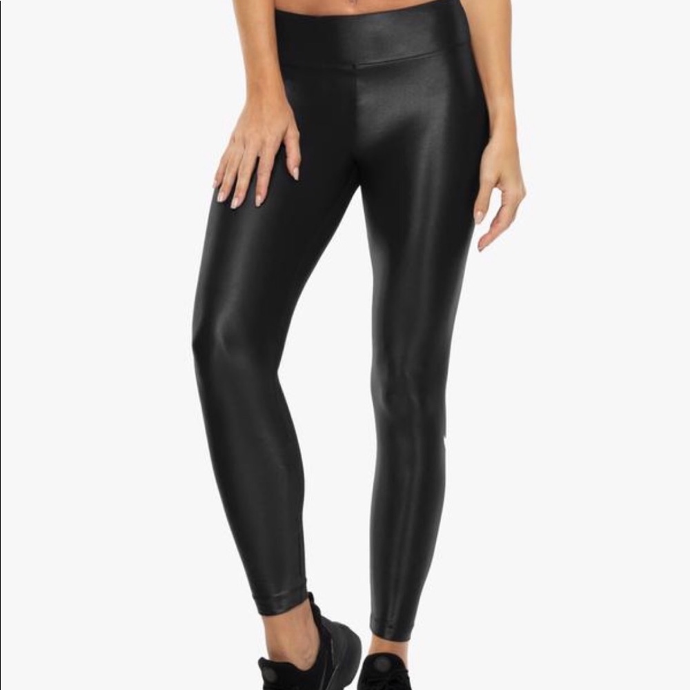 Moral Lustrous Mid Rise Leggings